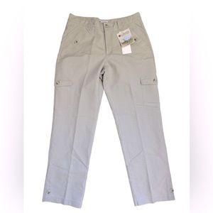 Nwt Columbia Cargo Bay‎ Pants in Fossil Color Size 14